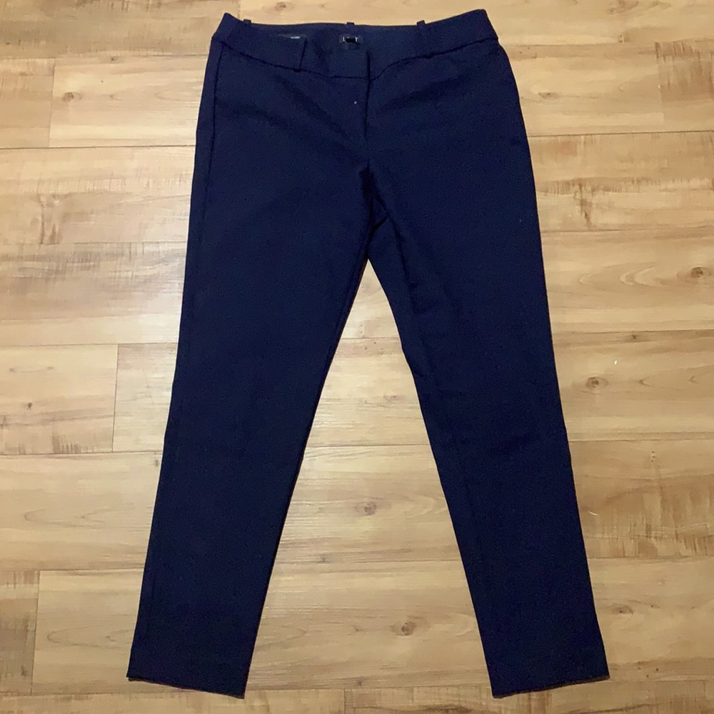 Loft navy blue trousers